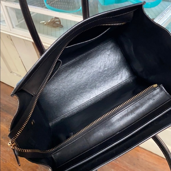 Celine Micro Luggage Python Embossed - Picture 4 of 8